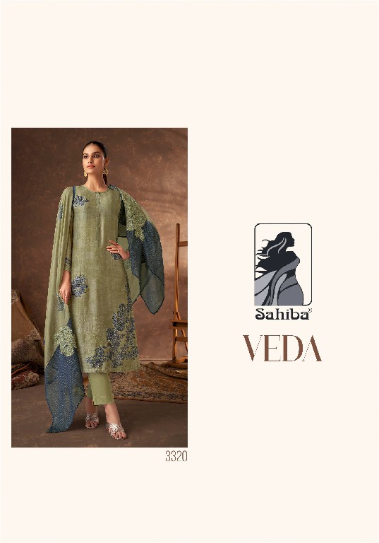 Sahiba Veda Wholesale Unique Muslin Silk Salwar Suits