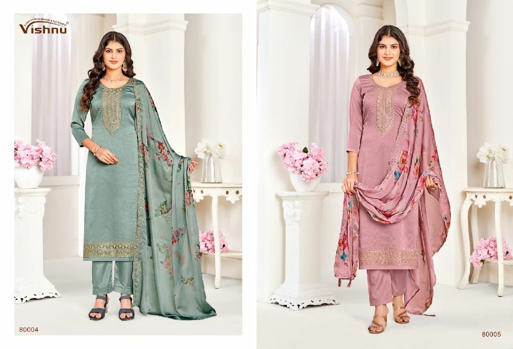 Vishnu Naseeb Vol-2 Wholesale Banglori Silk Salwar Suits