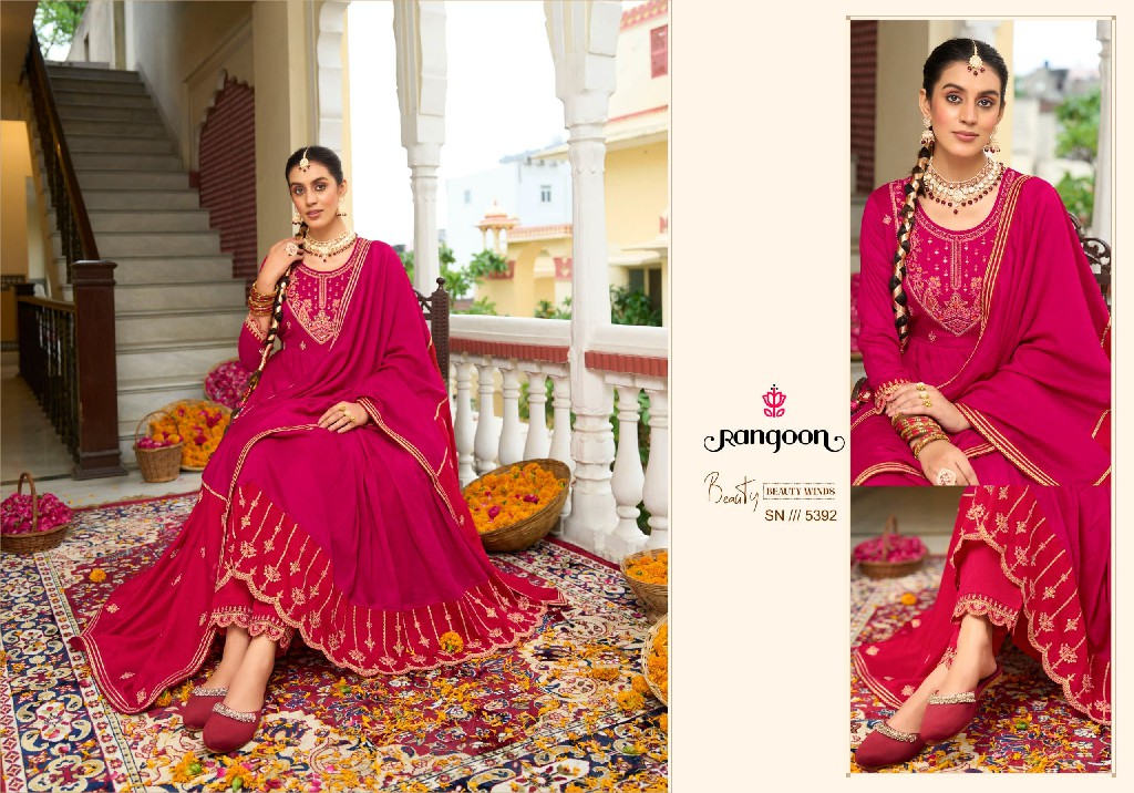 Rangoon Banno Wholesale Silk With Value Addition Work Khatli Hand Mirror Kurtis With Pant And Dupatta