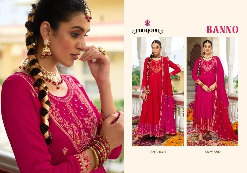 Rangoon Banno Wholesale Silk With Value Addition Work Khatli Hand Mirror Kurtis With Pant And Dupatta
