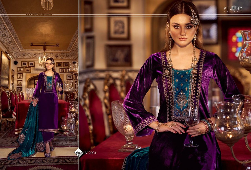 Kilory Jashn E Mehfil Wholesale Premium Velvet Winter Collection