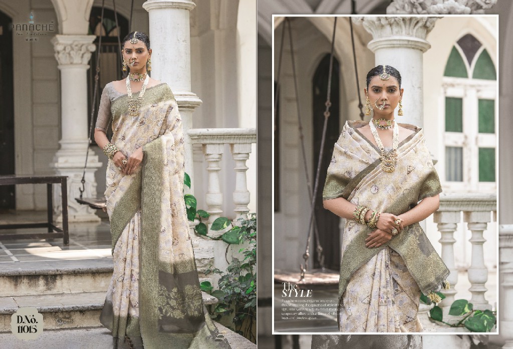 Bhumi Fashion Zenisha Vol-2 Wholesale Silk Fabrics Designer Sarees