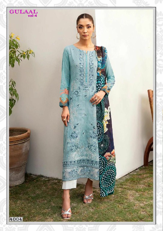 Nand Gopal Gulaal Vol-4 Wholesale Karachi Style Printed Dress Material