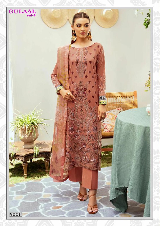 Nand Gopal Gulaal Vol-4 Wholesale Karachi Style Printed Dress Material