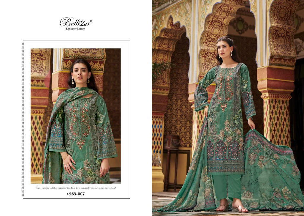 BELLIZA DESIGNER NAIRA VOL 72 COTTON DIGITAL PRINTS MODERN PAKISTANI DRESS