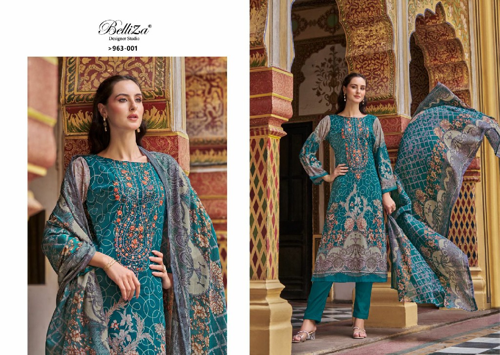 BELLIZA DESIGNER NAIRA VOL 72 COTTON DIGITAL PRINTS MODERN PAKISTANI DRESS