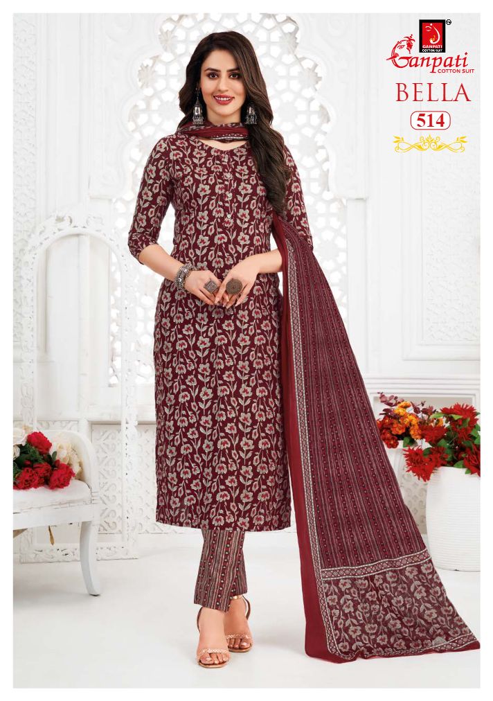 Ganpati Bella Vol-5 Wholesale Readymade Cotton Dress