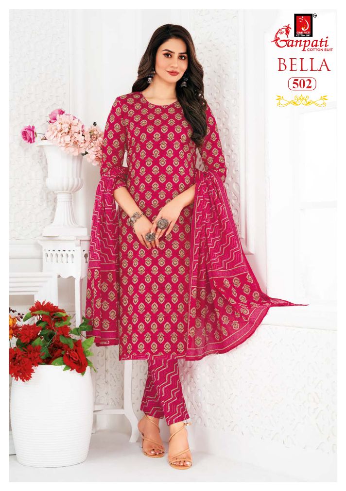 Ganpati Bella Vol-5 Wholesale Readymade Cotton Dress