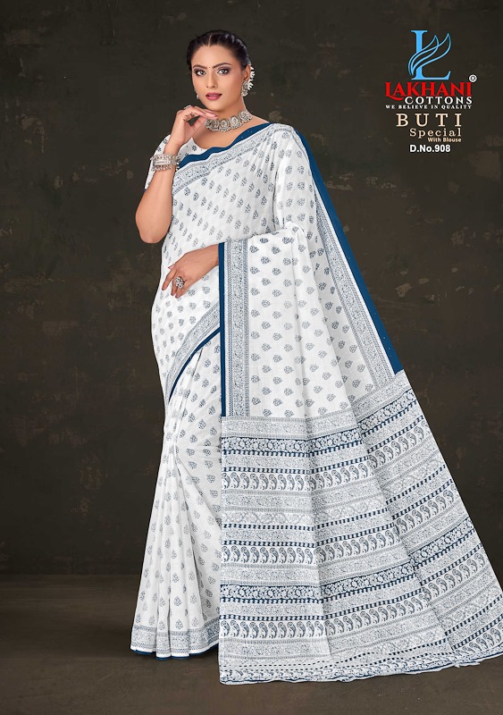 Lakhani Buti Special Vol-9 Wholesale Pure Cotton Indian Sarees