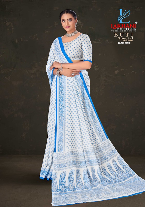 Lakhani Buti Special Vol-9 Wholesale Pure Cotton Indian Sarees
