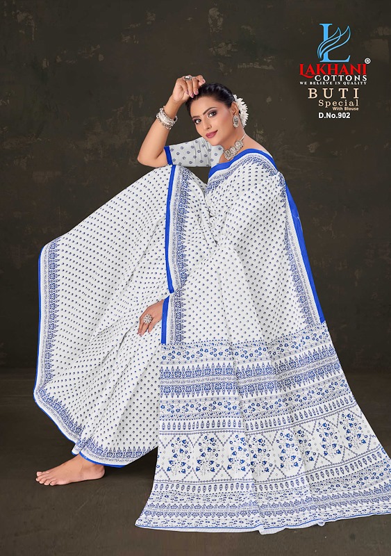 Lakhani Buti Special Vol-9 Wholesale Pure Cotton Indian Sarees