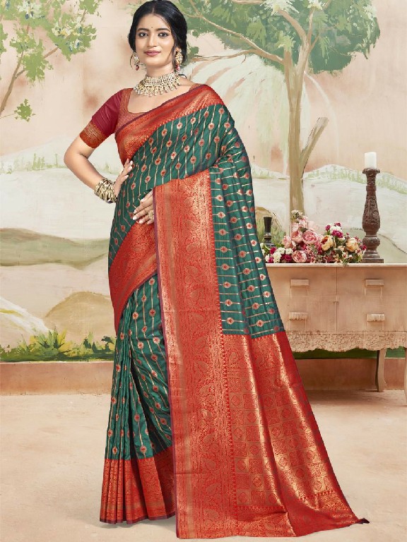 bunawat abhibhuti silk wedding festival wear silk fabric saree collection