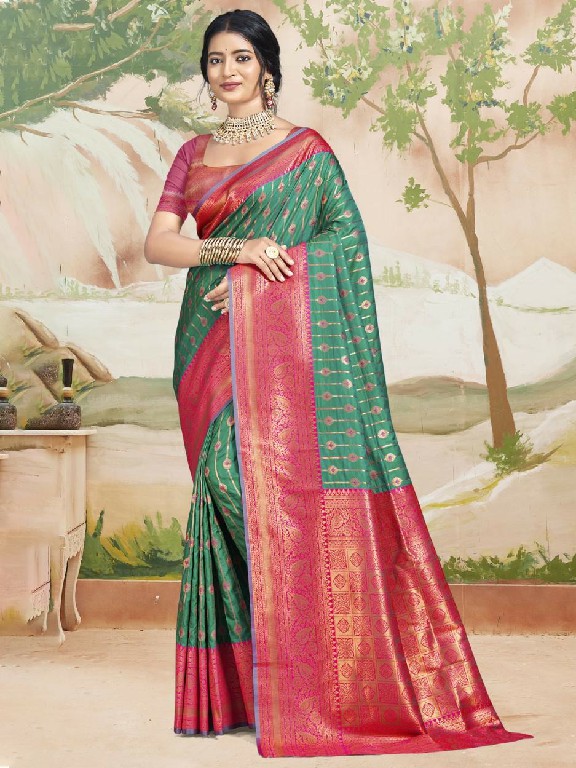 bunawat abhibhuti silk wedding festival wear silk fabric saree collection