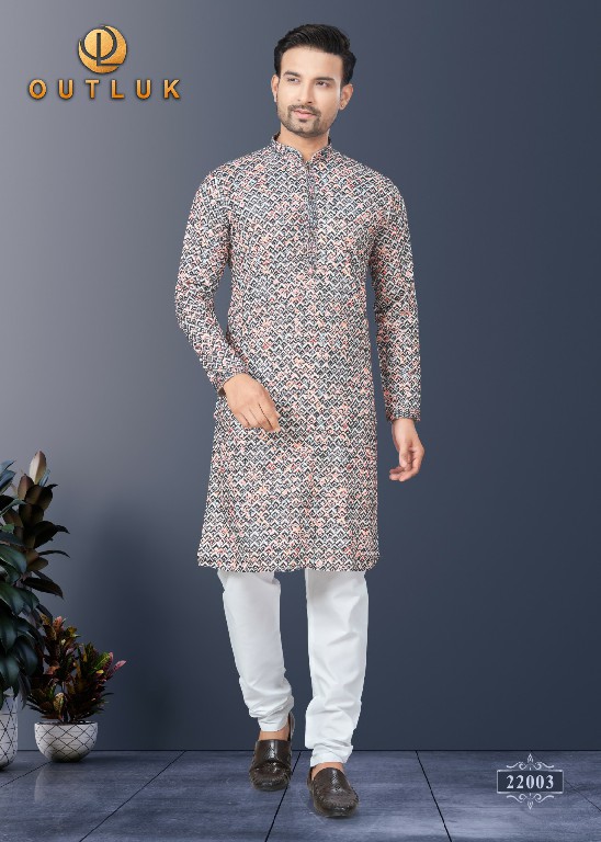 Outluk Wedding Collection Vol-22 Wholesale Mens Wear Kurta With Pajama