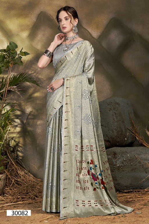 Vallabhi Kaanta Wholesale Floral Print Indian Sarees