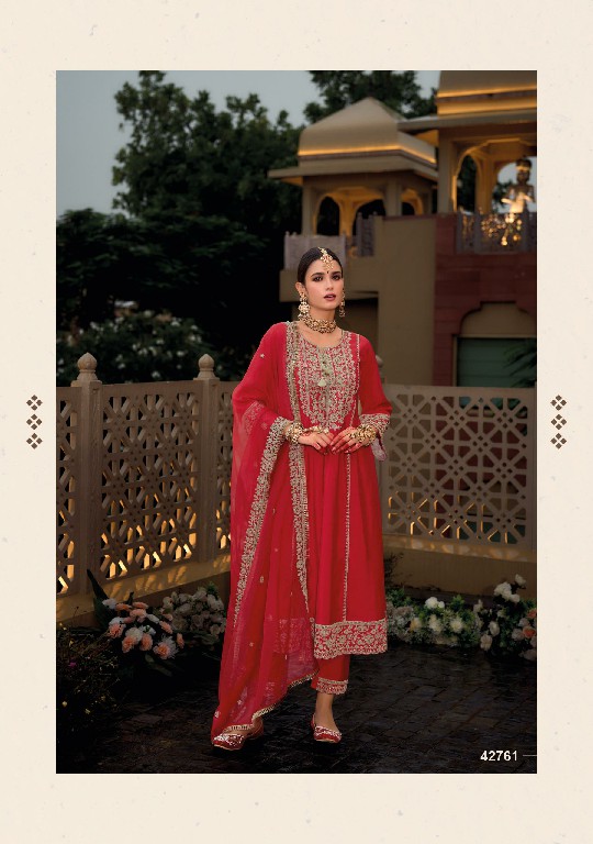 SUHAGINI VOL 5 BY KAILEE FASHION READYMADE SUIT FOR SPECIAL KARVA CHAUTH AND DURGA POOJA OCCASION