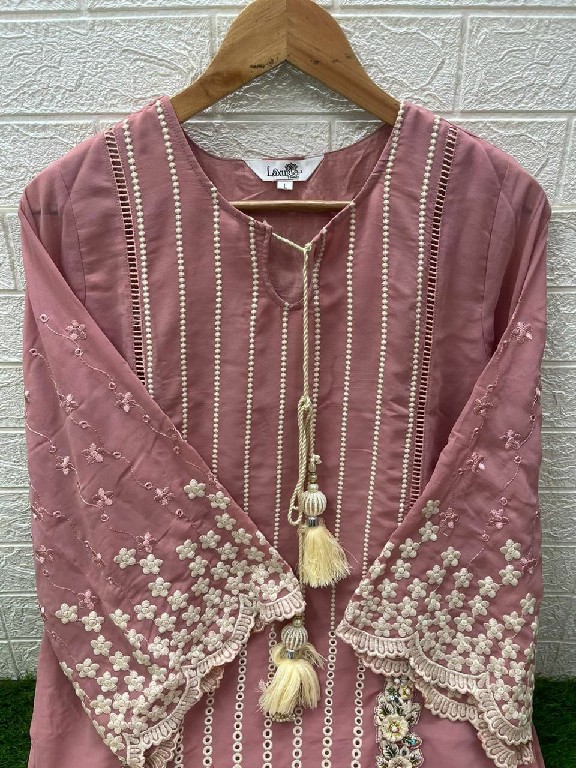 Luxuria D.no 1416 Wholesale New Design With New Colour Kurti With Pant And Duptta
