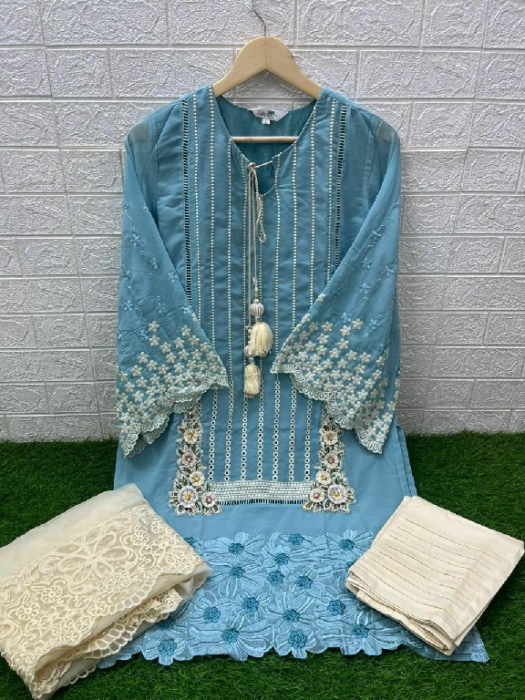 Luxuria D.no 1416 Wholesale New Design With New Colour Kurti With Pant And Duptta