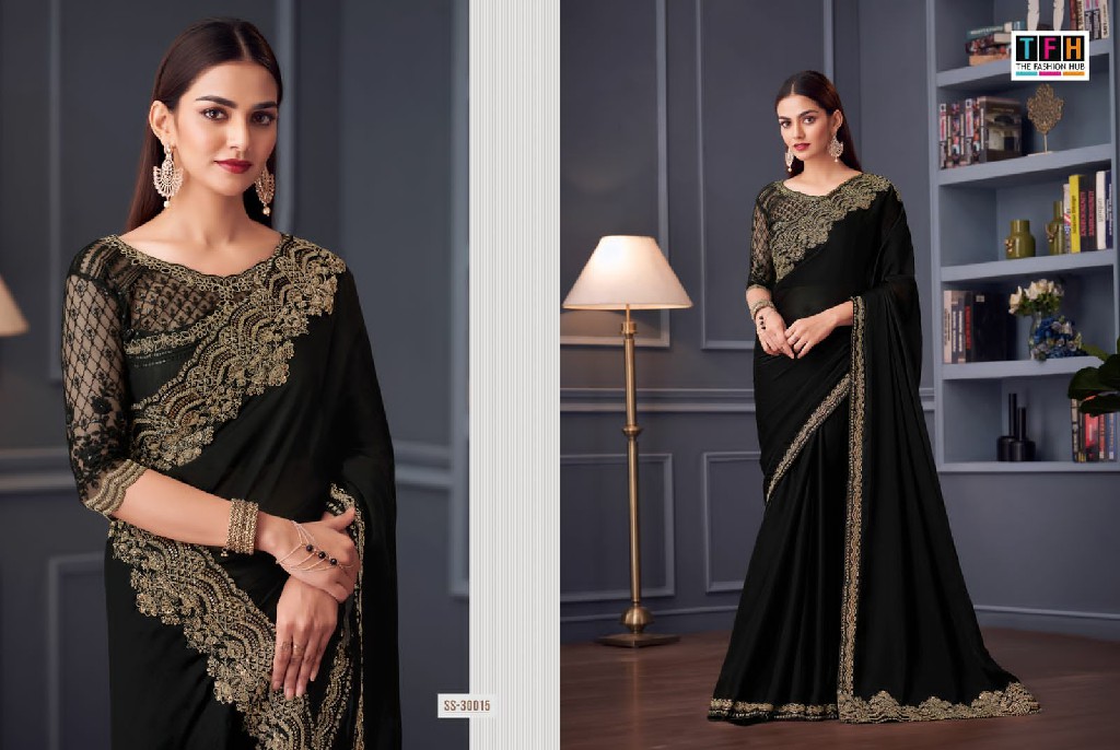 TFH Silver Screen Vol-20 Wholesale Function Wear Party Wear Sarees