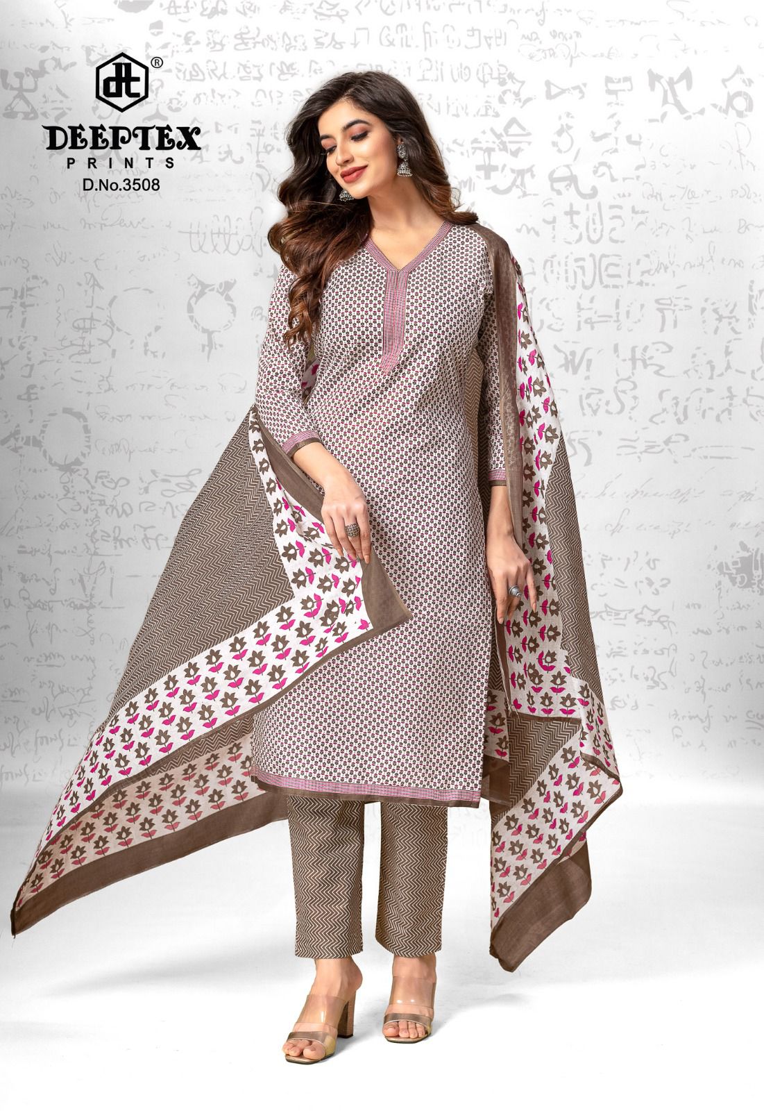 DEEPTEX CHIEF GUEST VOL 35 COTTON COMFY WEAR UNSTITCH SALWAR KAMEEZ