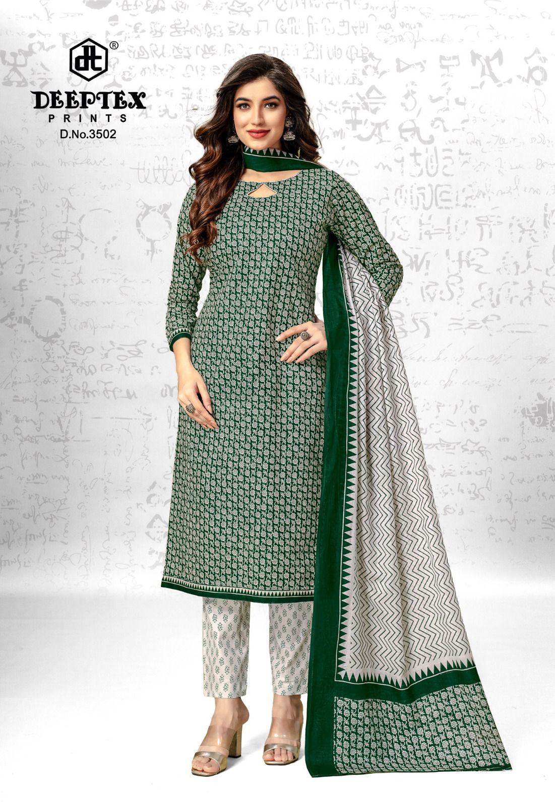 DEEPTEX CHIEF GUEST VOL 35 COTTON COMFY WEAR UNSTITCH SALWAR KAMEEZ