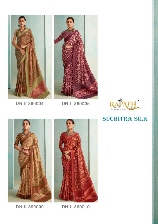 suchitra silk by rajpath handloom classic saree supplier