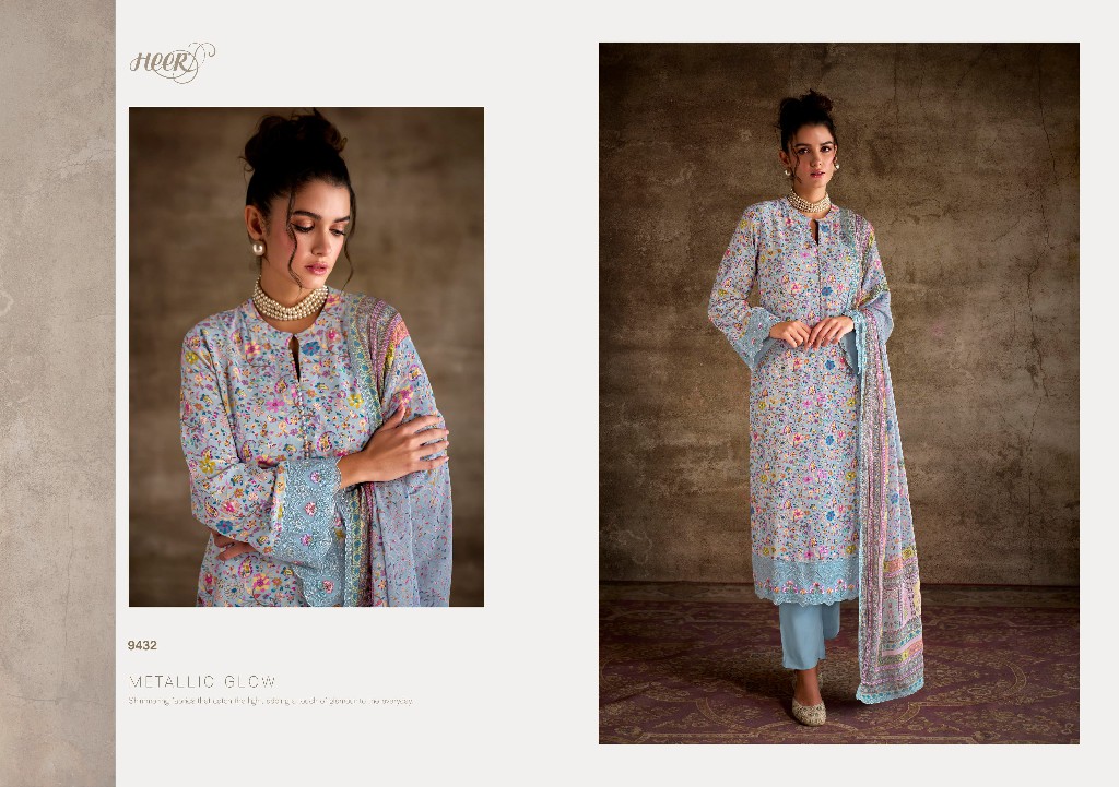 Kimora Heer Queen Vol-187 Wholesale Pure Pashmina With Embroidery Winter Salwar Suits