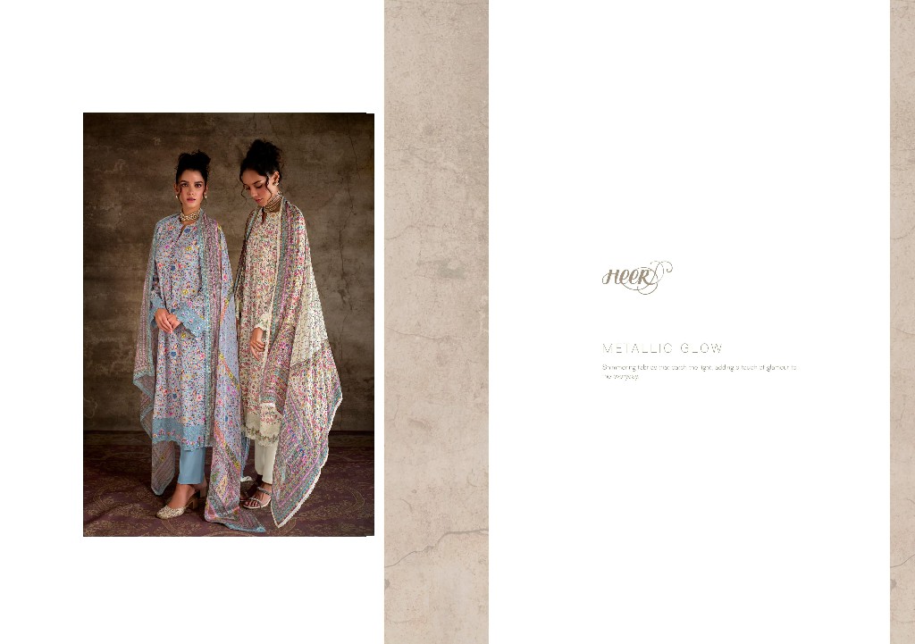 Kimora Heer Queen Vol-187 Wholesale Pure Pashmina With Embroidery Winter Salwar Suits
