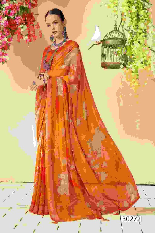 Vallabhi Navita Vol-9 Wholesale Georgette Fabrics Indian Sarees Catalog