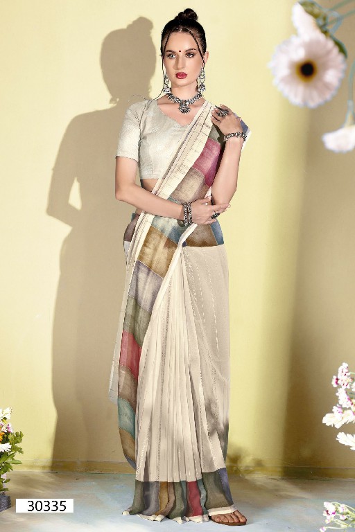 Vallabhi Mananya Wholesale Solid Georgette Sarees