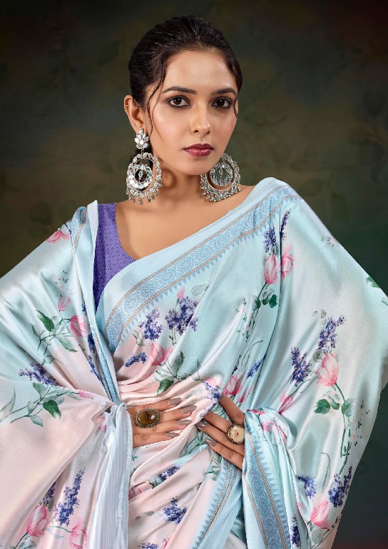 divyani vol 4 by kashvi creation 1001-1008 satin print saree