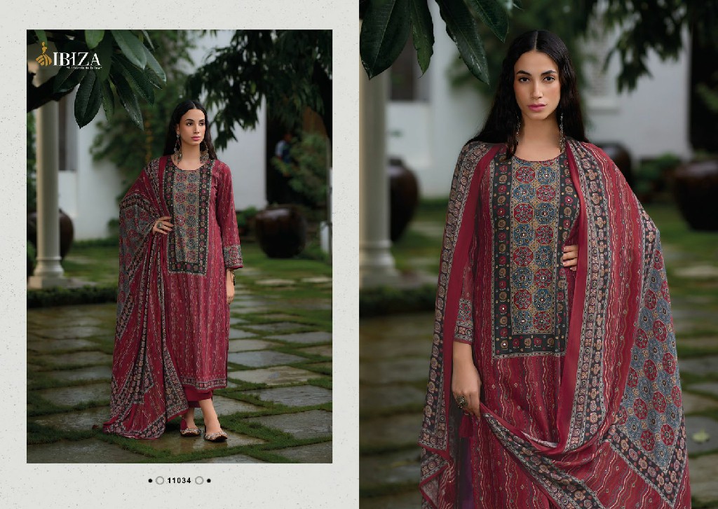 Ibiza Pashtush Wholesale Pure Viscose Pashmina Winter Salwar Suits