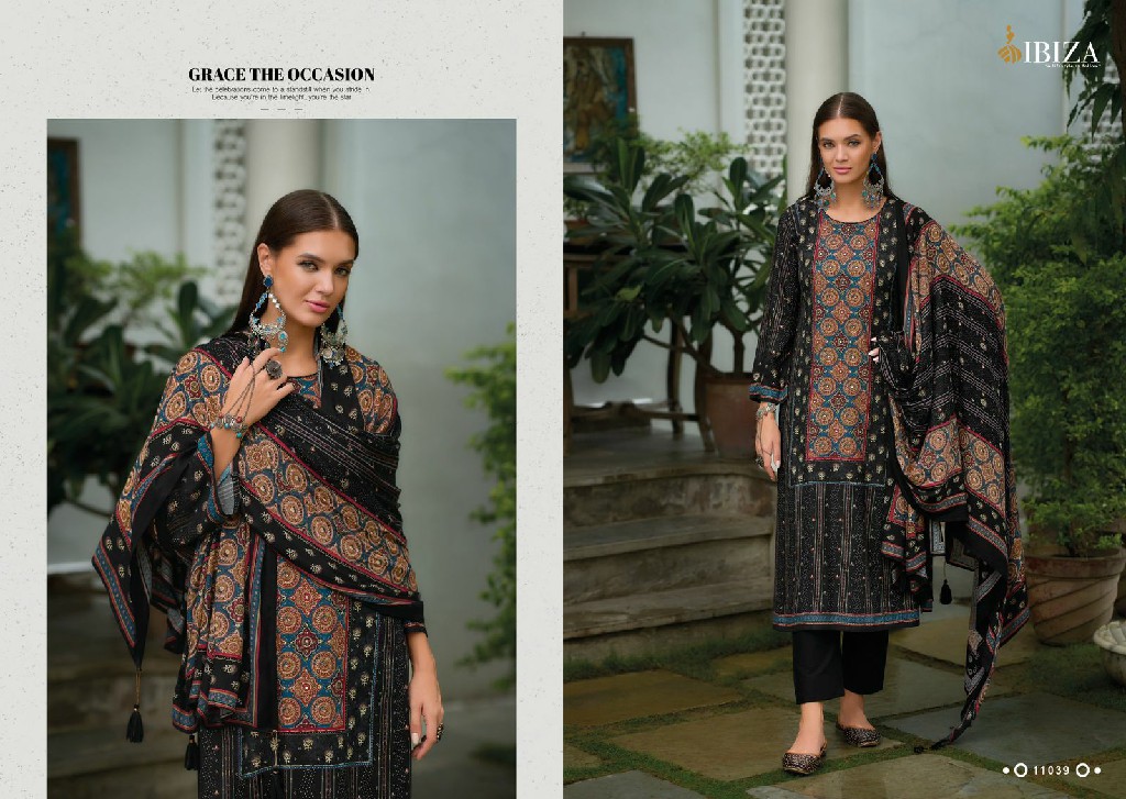 Ibiza Pashtush Wholesale Pure Viscose Pashmina Winter Salwar Suits