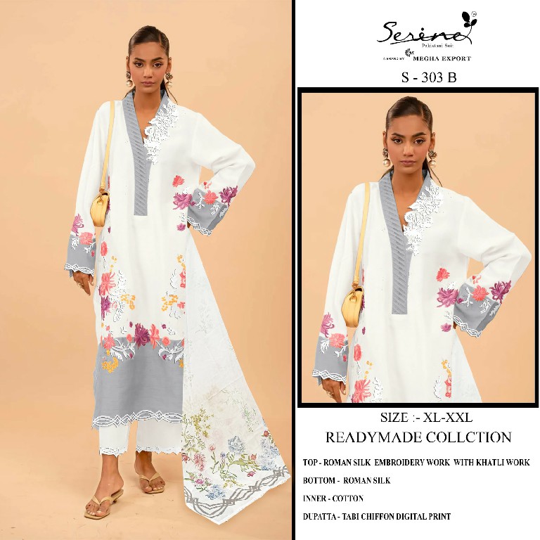 Serine S-303 Wholesale Readymade Indian Pakistani Salwar Suits