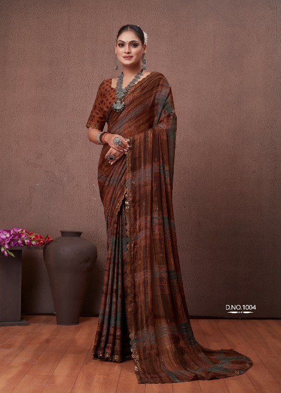 Stavan Cutwork Wholesale Sequence Cutwork In Moss Fabrics Sarees