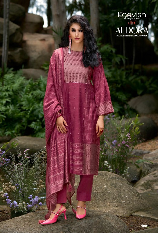 kaavish aldora viscose pashmina unique colours winter salwar suit