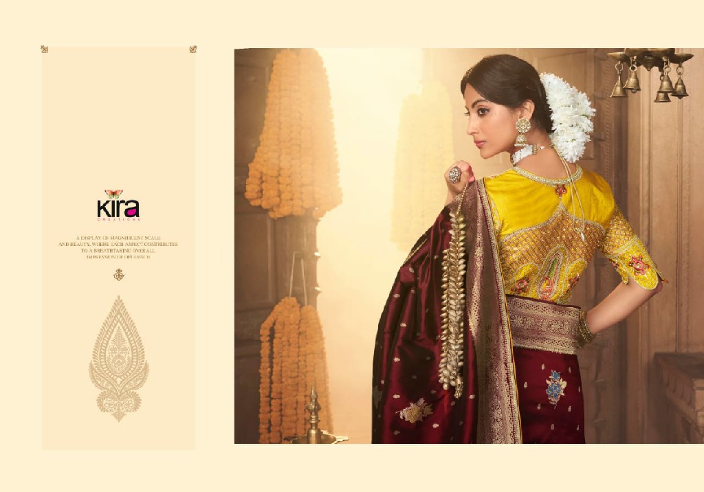 kiki by kira creation banarasi silk 6201-6205 new trendy saree