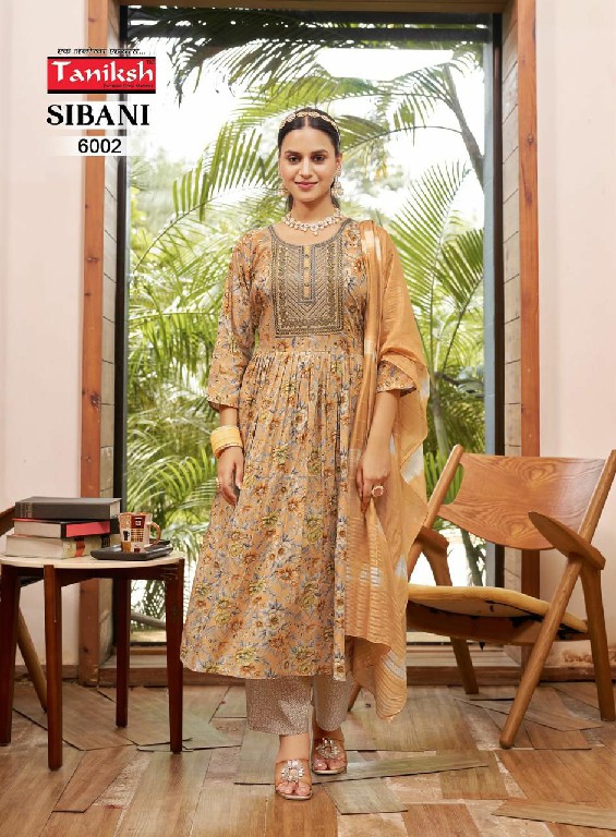 Taniksh Sibani Vol-6 Wholesale Skivansh Embroidery Work Readymade Suits