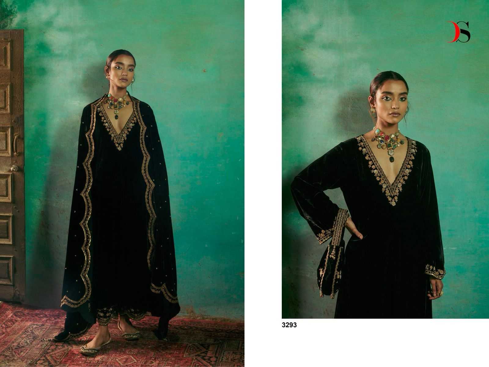 deepsy suits firodus velvet collection embroidery winter suits