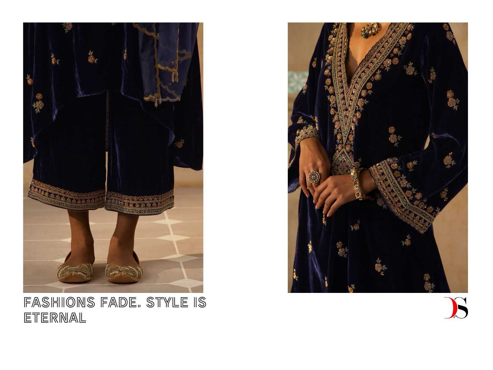 deepsy suits firodus velvet collection embroidery winter suits