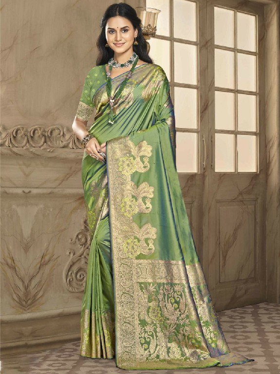 bunawat silk priya wedding festival wear silk fabric saree collection