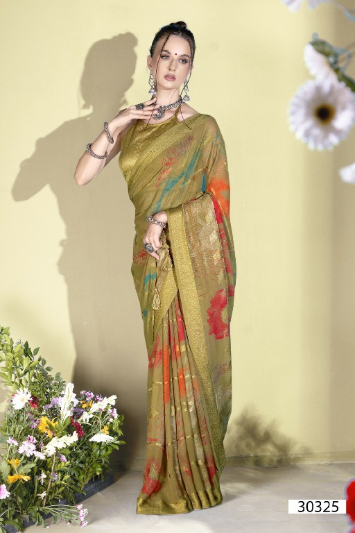 VALLABHI PRINTS RUDRANGI VOL 3 GEORGETTE PRINTED FANCY SAREES