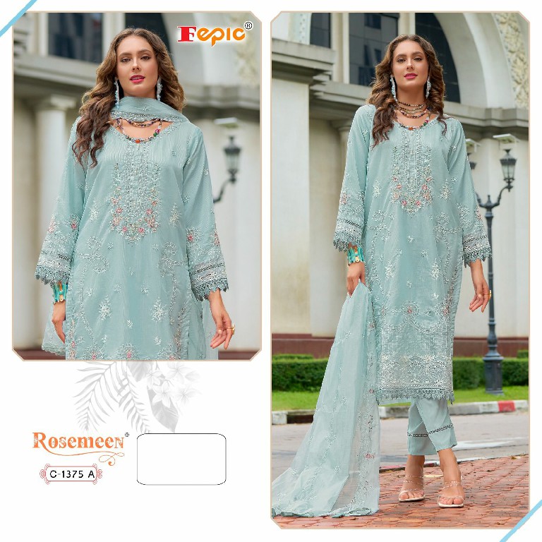 Fepic Rosemeen C-1375 Wholesale Indian Pakistani Salwar Suits