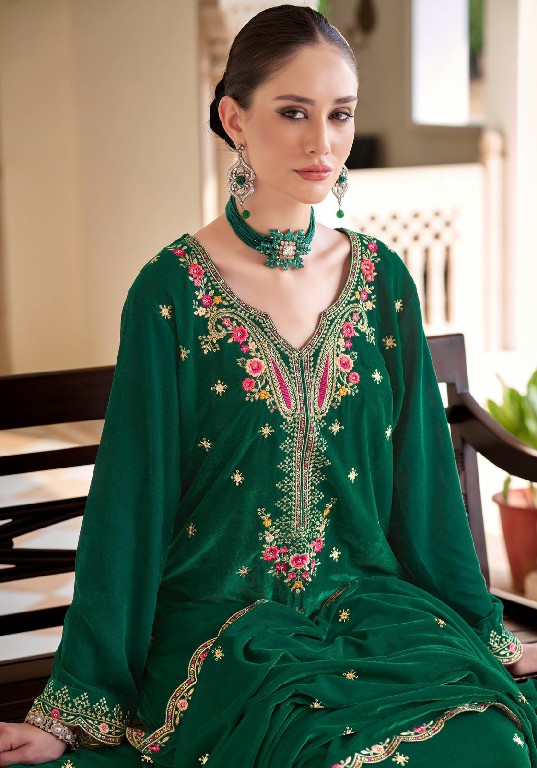 Alok Shabnam Wholesale Premium Velvet With Designer Work Winter Suits