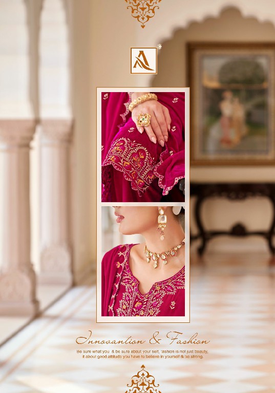 Alok Shabnam Wholesale Premium Velvet With Designer Work Winter Suits