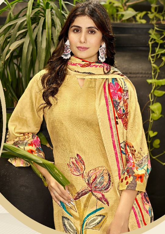 Roli Moli Jasmeen Wholesale Pashmina Fabrics Winter Dress Material