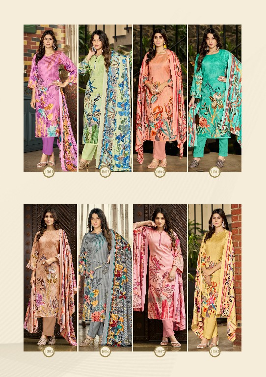 Roli Moli Jasmeen Wholesale Pashmina Fabrics Winter Dress Material