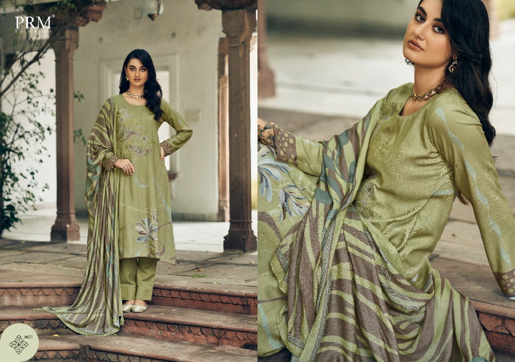 PRM Kanchi Wholesale VIscose Pashmina With Fancy Work Winter Salwar Suits