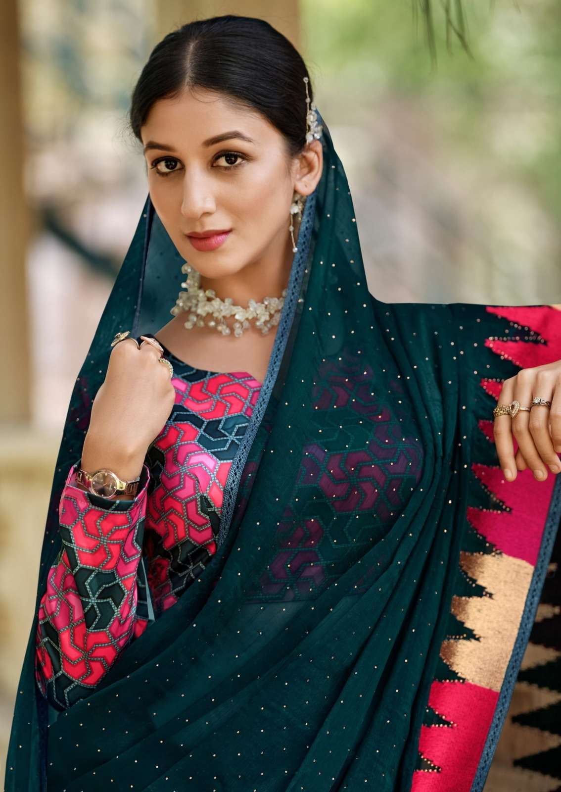 sanskar tex prints wow simmer georgette fancy best saree online