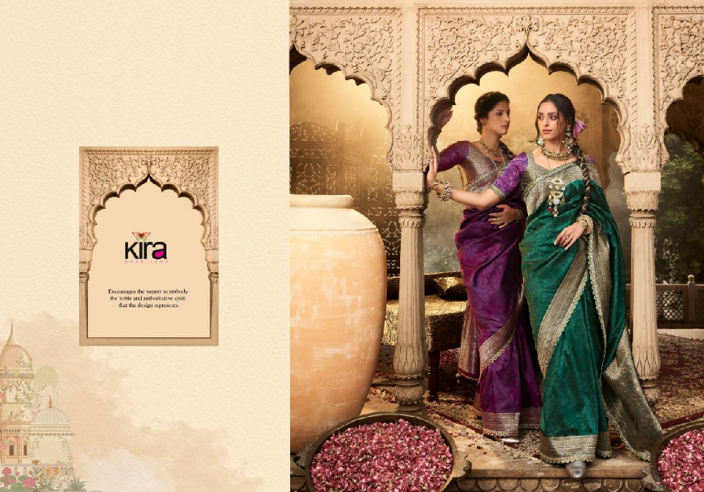 kalaya by kira creation banarasi silk fashionable best saree online
